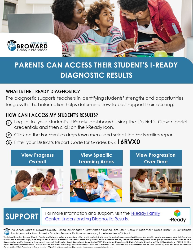  I-Ready Diagnostic Flyer
